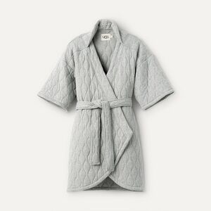 UGG Zellwood Gray Quilted wrap